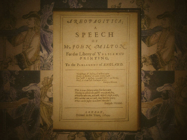 'Areopagitica'- The first book ever banned in Britain