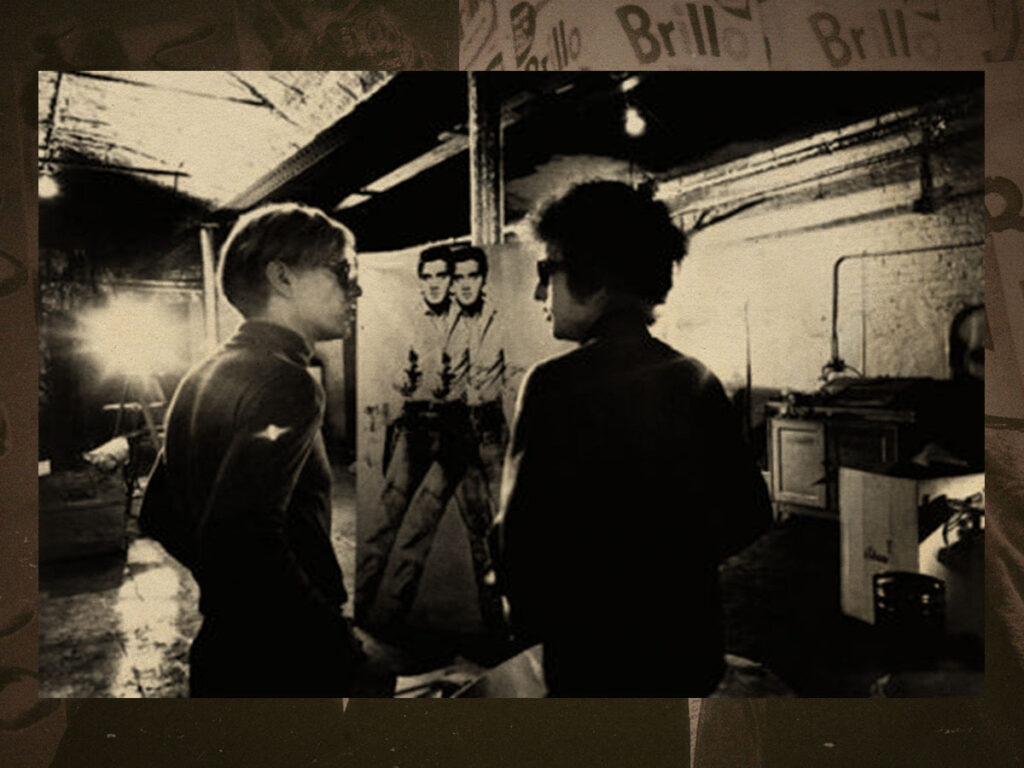 Bob Dylan’s ‘screen test’ at Andy Warhol’s Factory, 1965