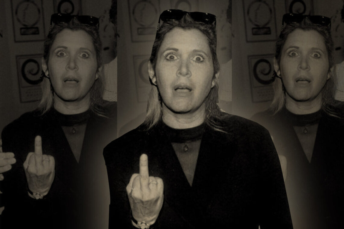 Carrie Fisher once sent a cow tongue to predatory producer as a deadly warning