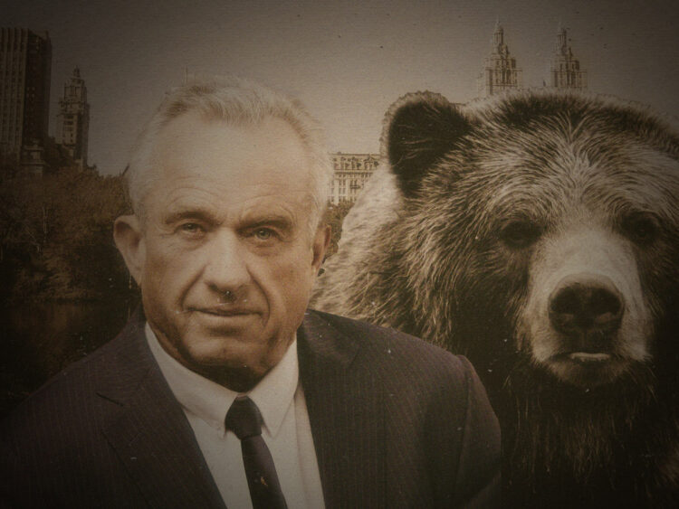When Robert Kennedy Jr dumped a dead bear in Central Park- That's where I got my brain worm