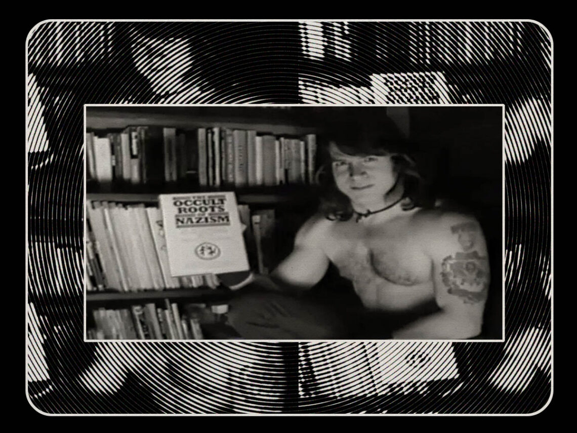 Danzig on his collection of evil books
