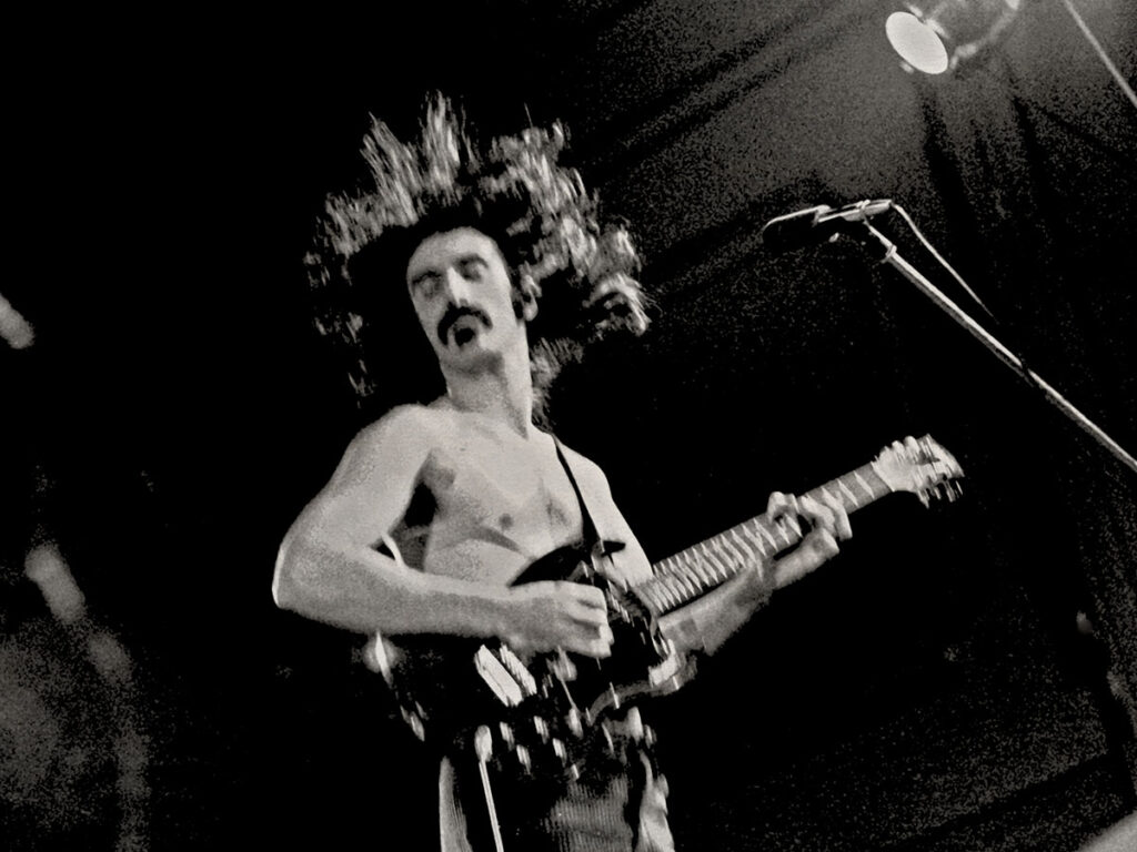Did Frank Zappa really eat shit on stage?