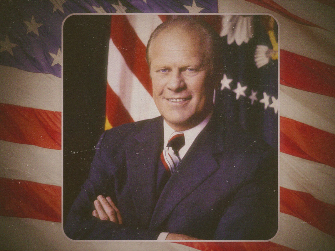 Did Gerald Ford believe a woman could be elected president?