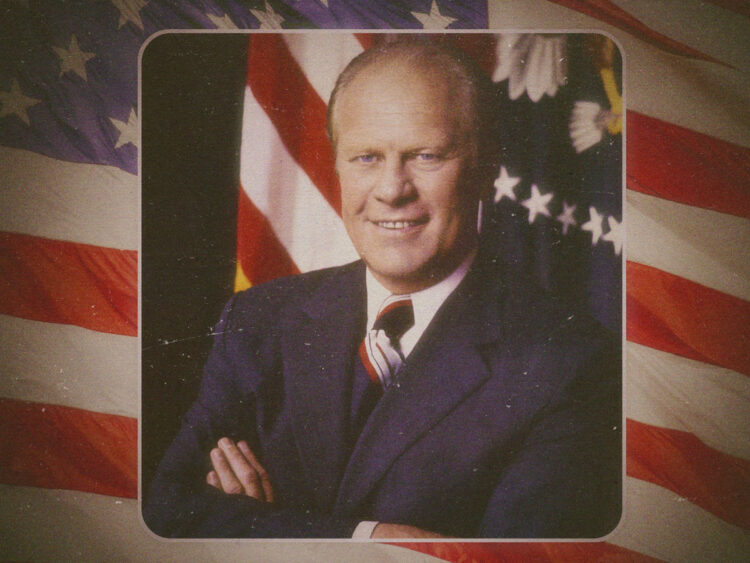 Did Gerald Ford believe a woman could be elected president?
