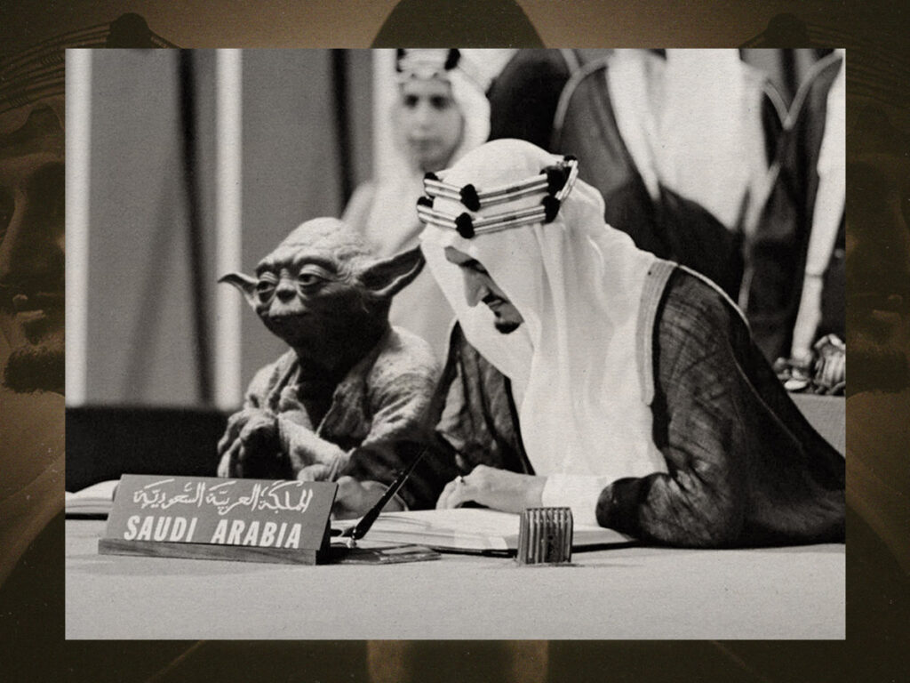 The Galaxy’s greatest advisor- How a King of Saudi Arabia ended up in history textbooks with a highly unlikely companion.
