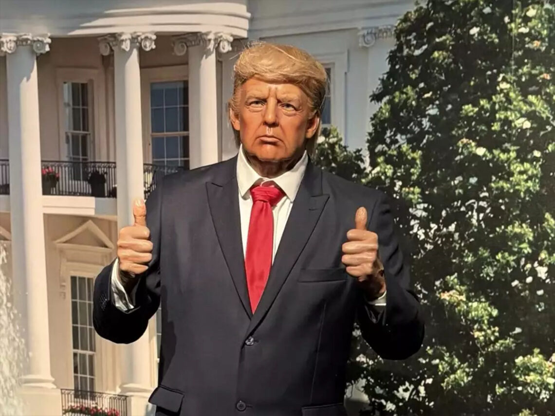 Donald Trump wax statue pulled from museum after being punched too many times