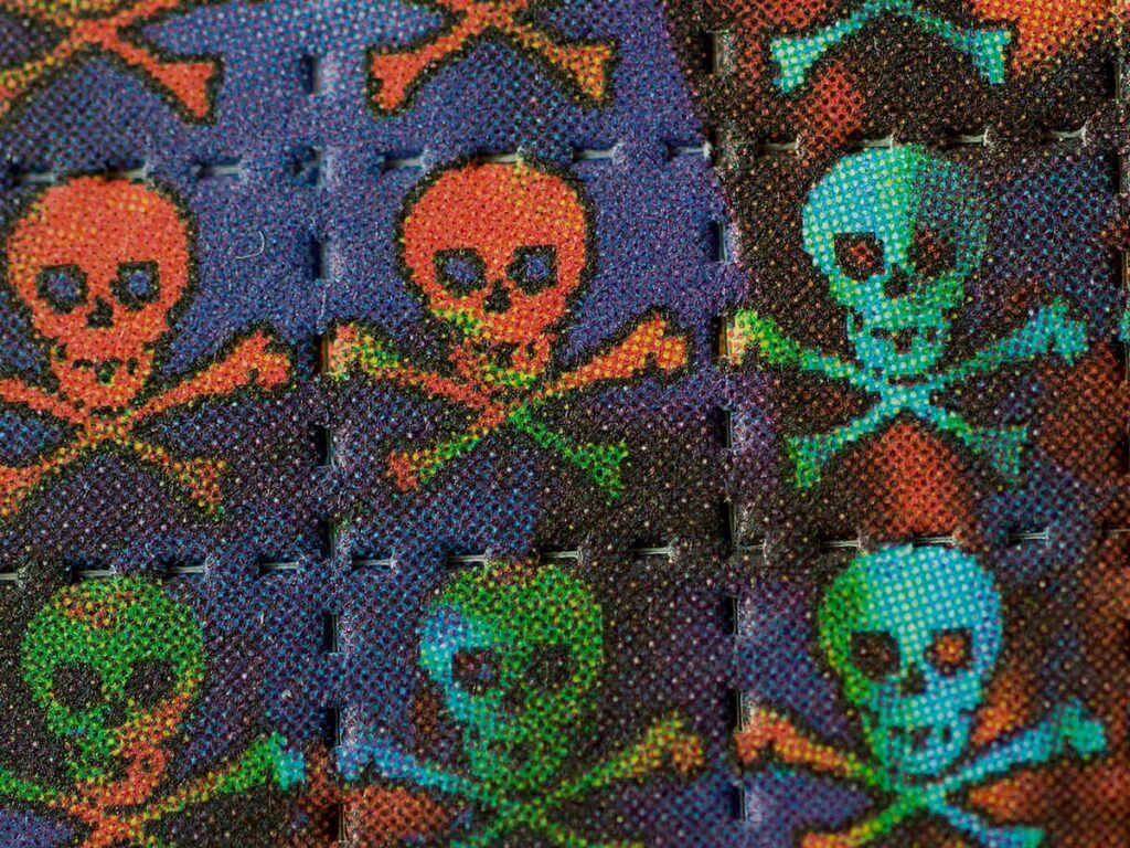High art- why do LSD sheets have designs on them?