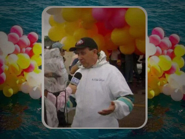 Priest faces tragic death after tying himself to 1,000 balloons