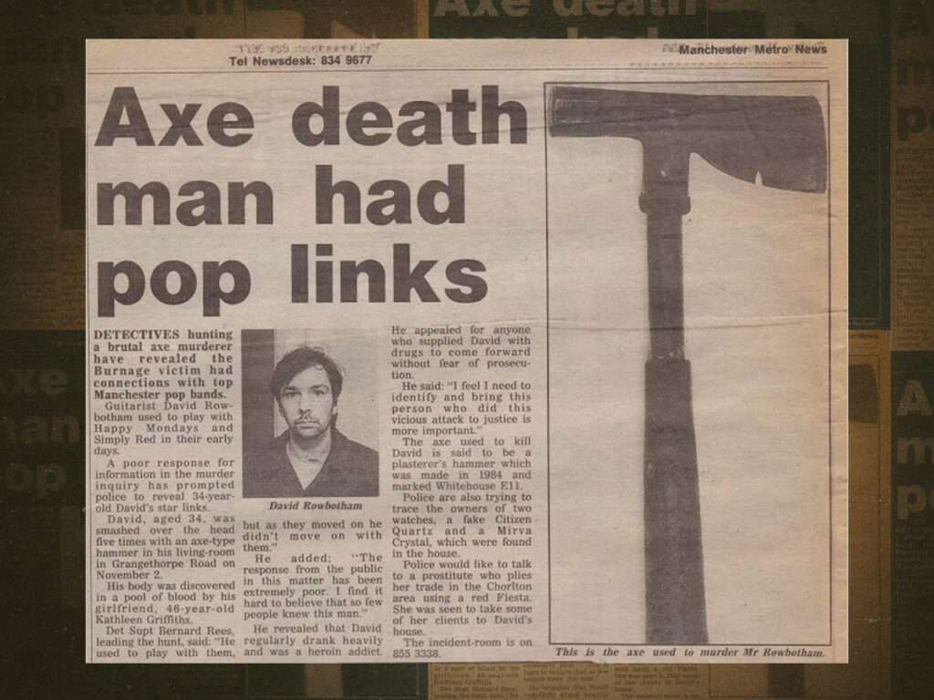 The Ballad of Cowboy Dave- The Madchester scenester brutally murdered in cold blood