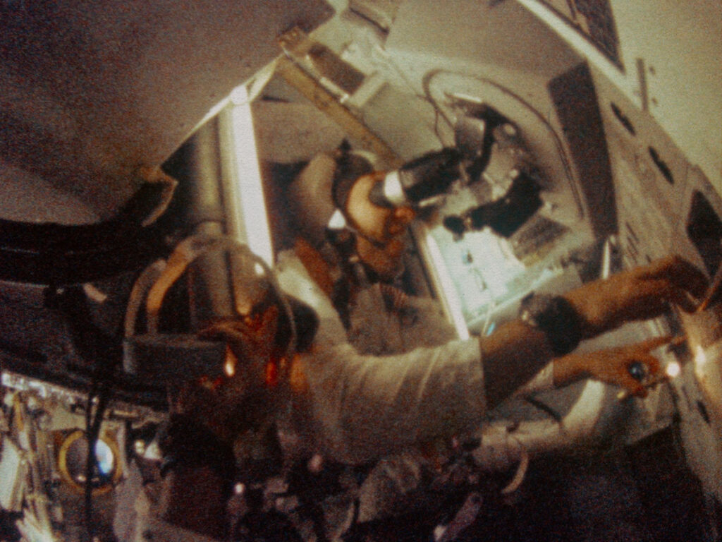 The story of the first people to celebrate Christmas day in space