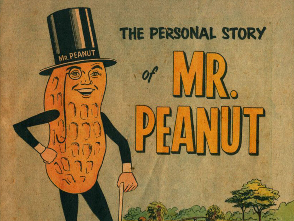 William S. Burroughs endorses Mr Peanut for mayor, 1974