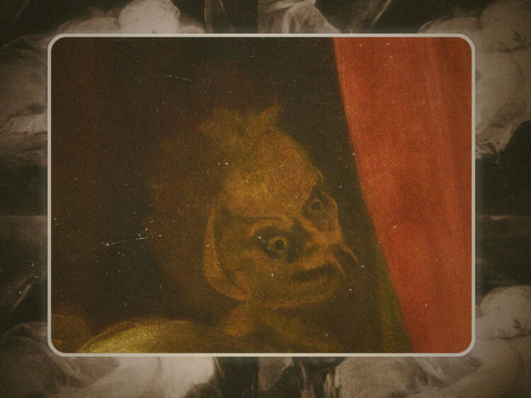 How a painting restoration brought the devil back to life -