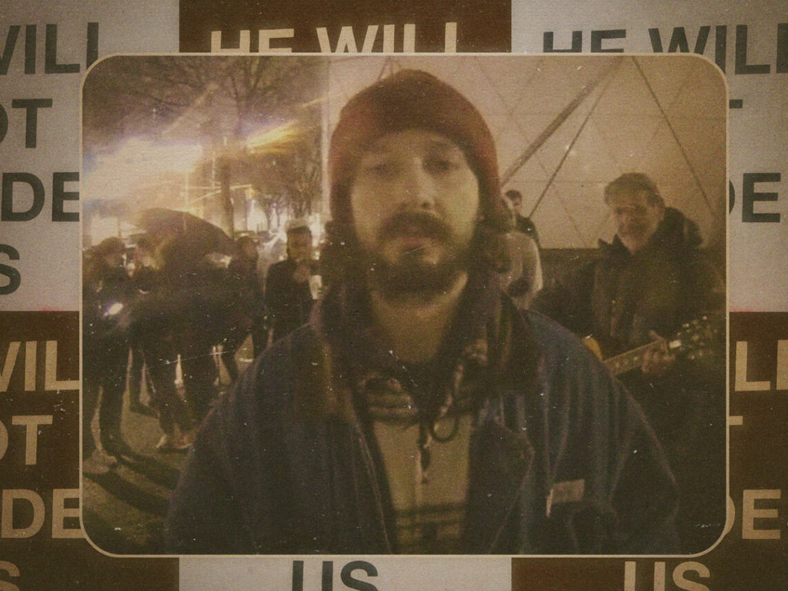 Shia LaBeouf vs. 4Chan- the depressing story of 'He Will Not Divide Us'