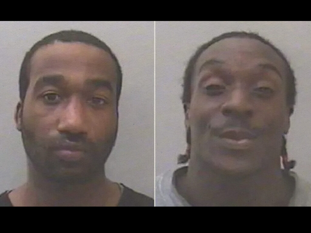 Kevin Liverpool (left) and Junior Bradshaw