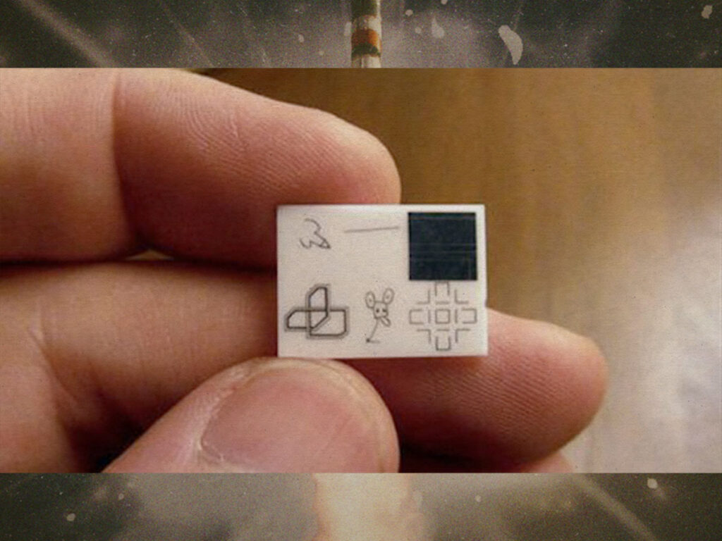 What is the strangest thing ever shot into space?