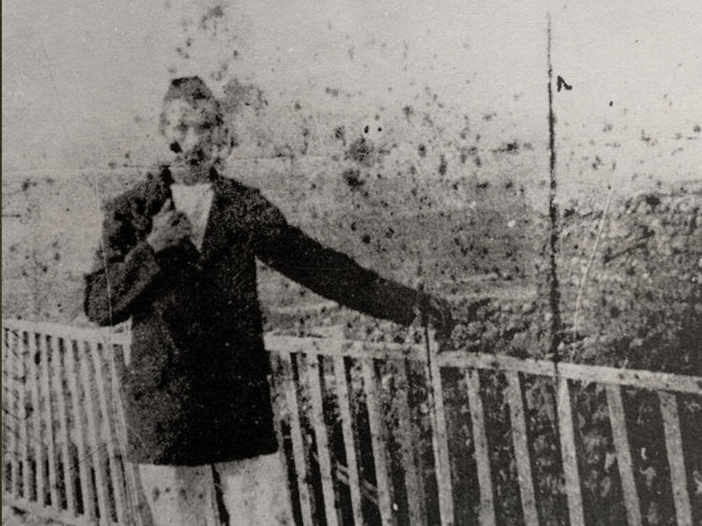 Arthur Rimbaud in 1883.