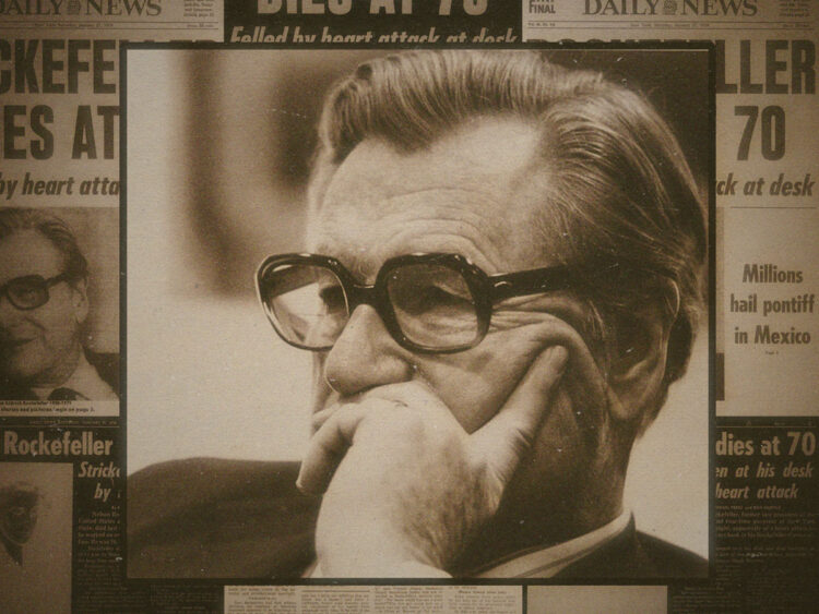Coming and going- the peculiar death of Nelson Rockefeller -