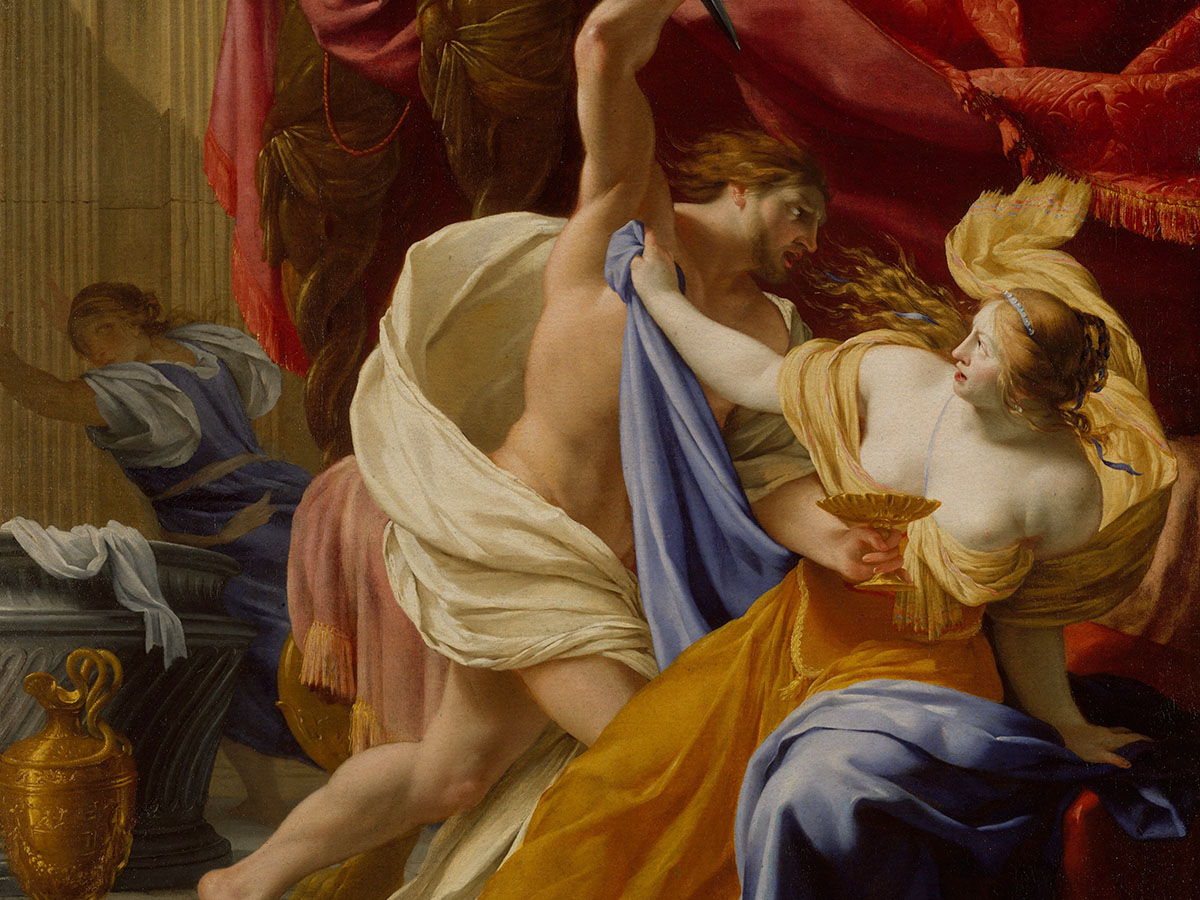 Eustache Le Seuer's The Rape of Tamar