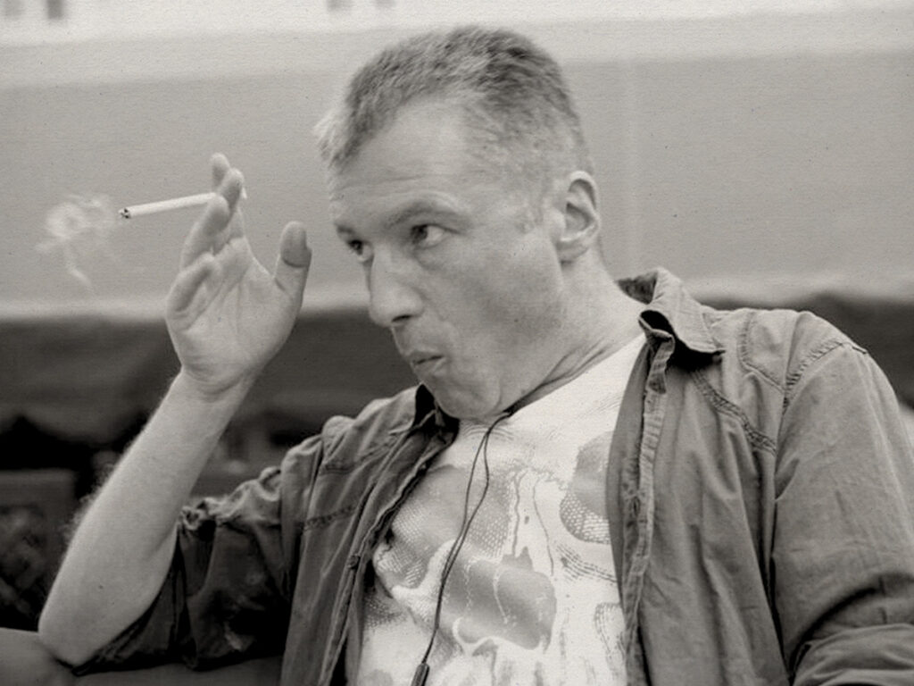 The artist Taras Polataiko.