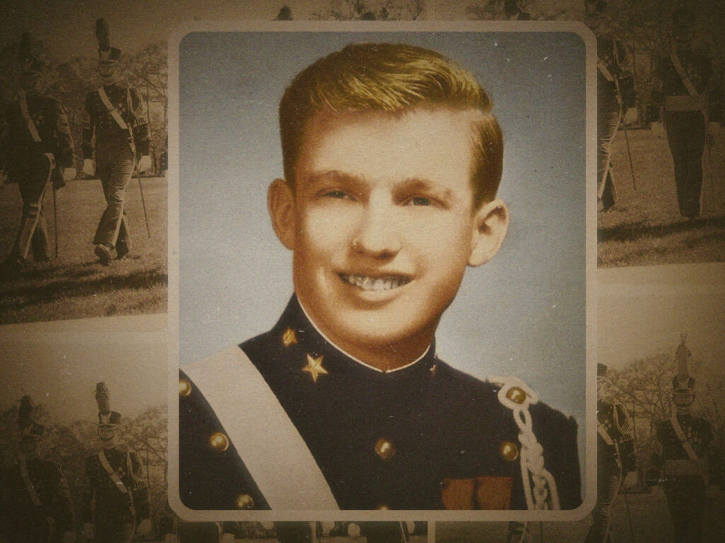 General Nuisance- How Donald Trump scammed his way through military school