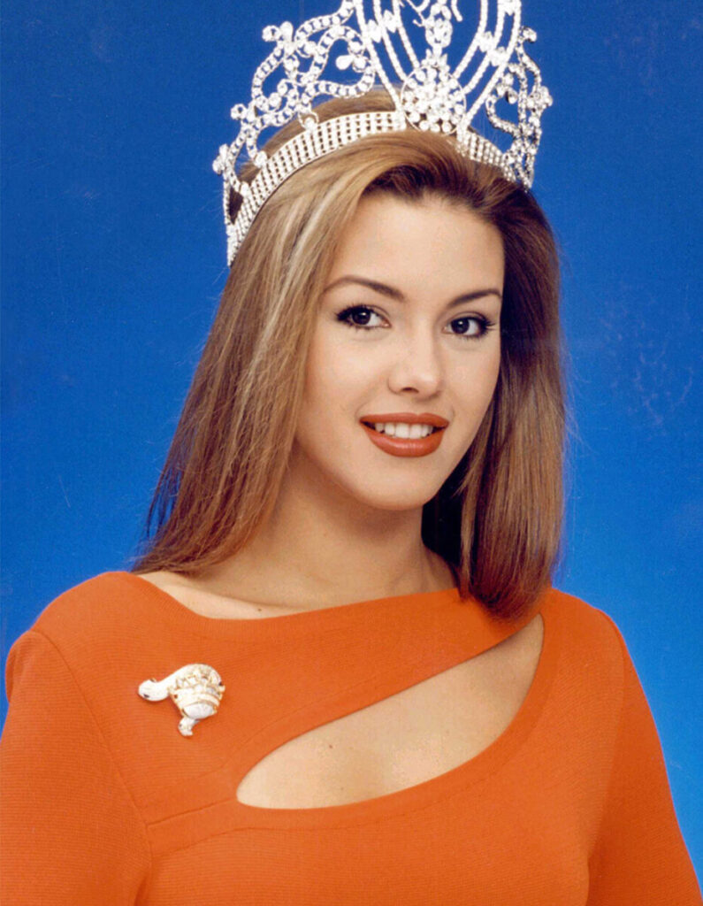 Alicia Machado - Miss Universe winner 1996.