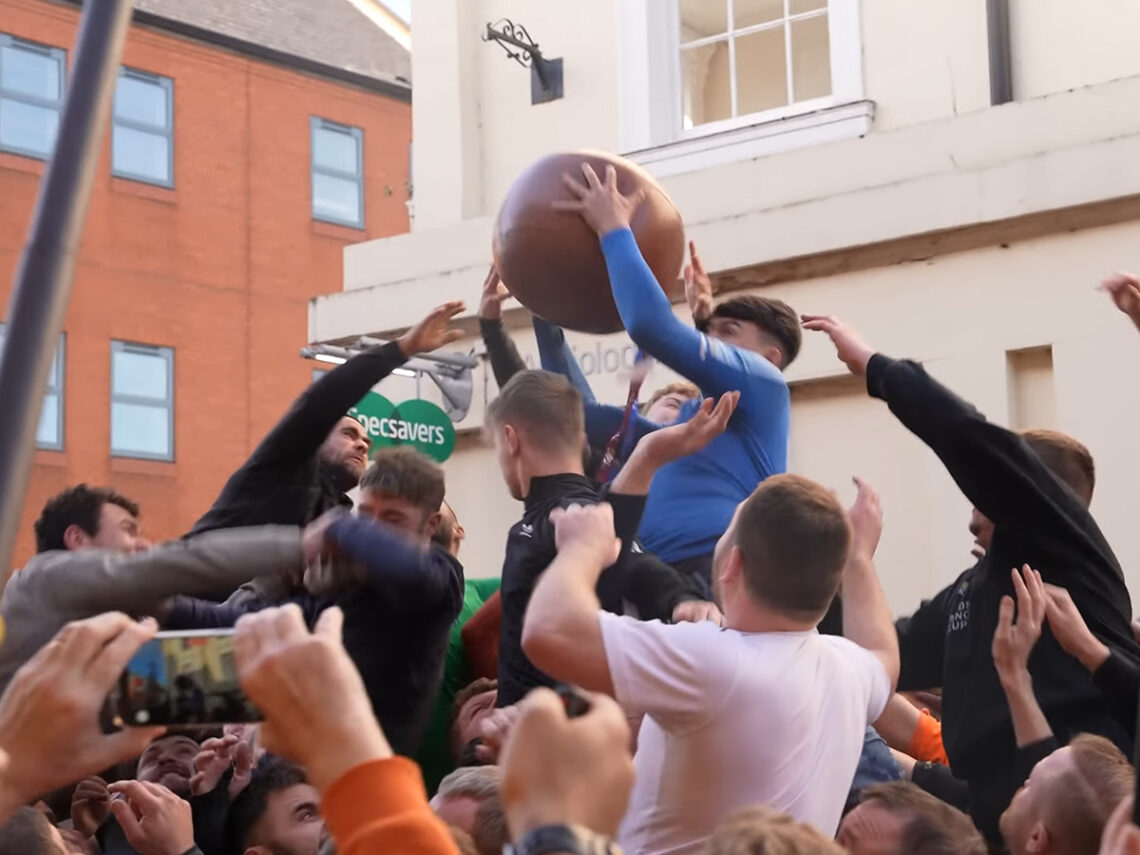 Joint winners of Atherstone Ball Game announced after brutal opening