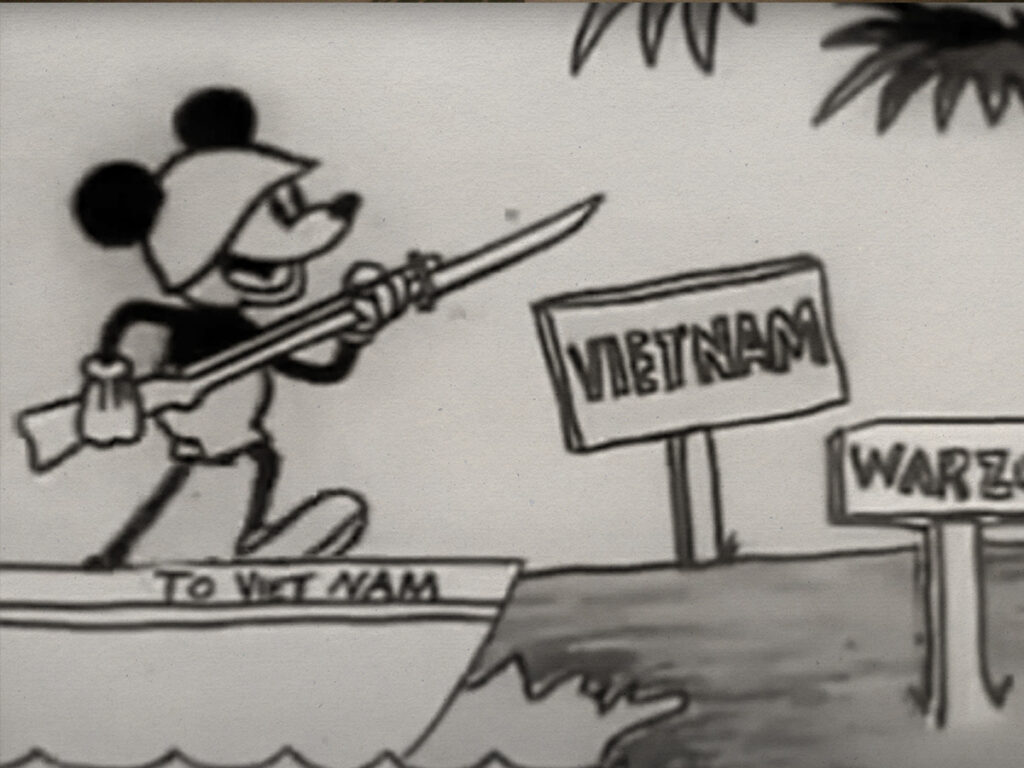 'Mickey Mouse in Vietnam' - the most disturbing anti-war cartoon -
