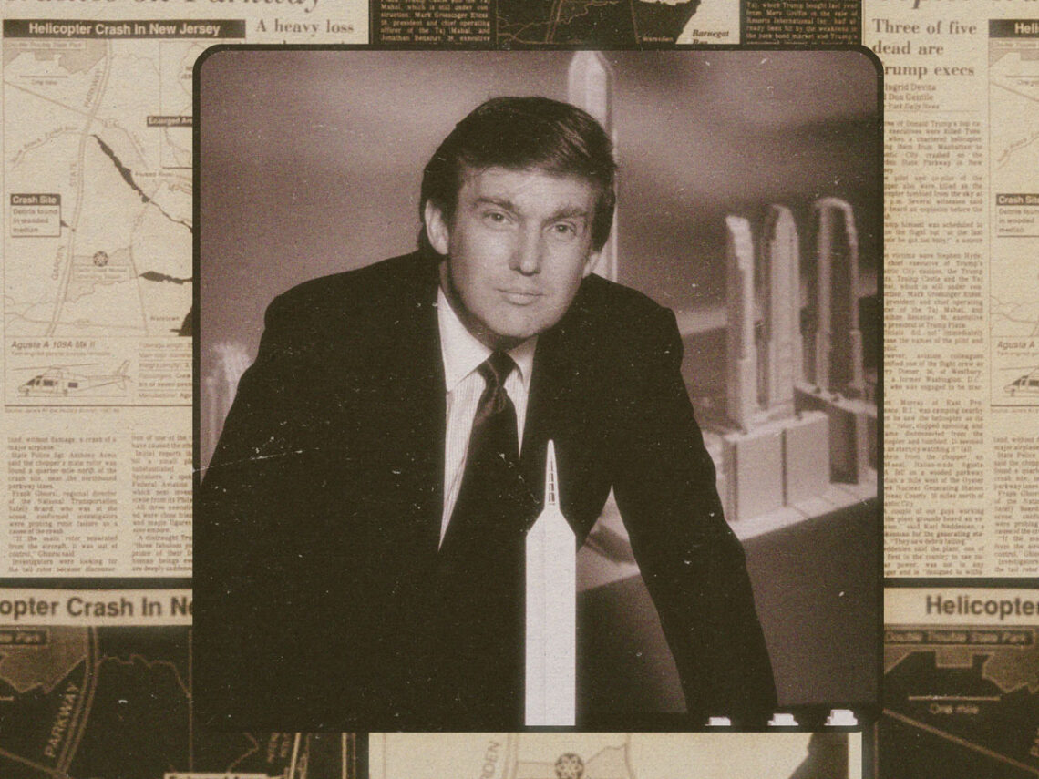 Missed opportunity- did Donald Trump nearly die in a helicopter crash? -