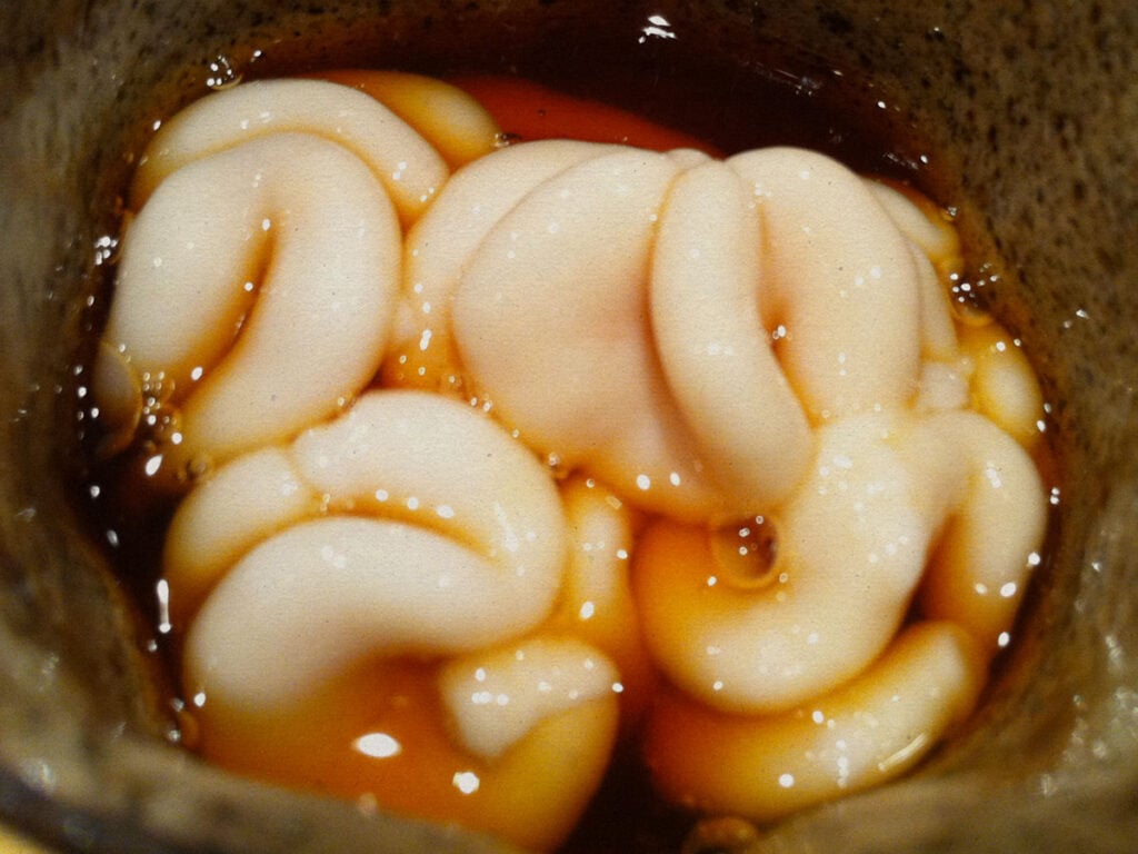 Shirako- the Japanese delicacy made from the most disgusting part of a fish