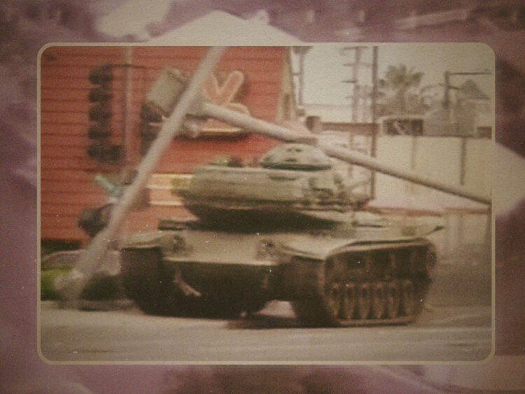 The 1995 San Diego tank rampage