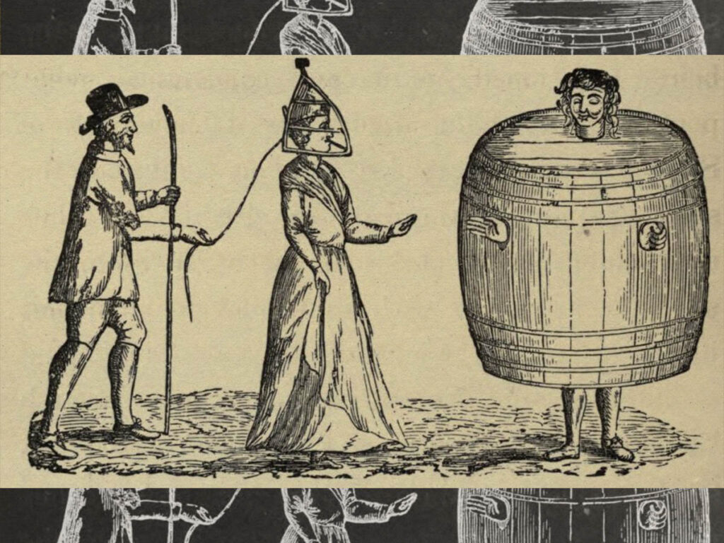 The Drunkard's Cloak- the humiliating punishment for being drunk in public