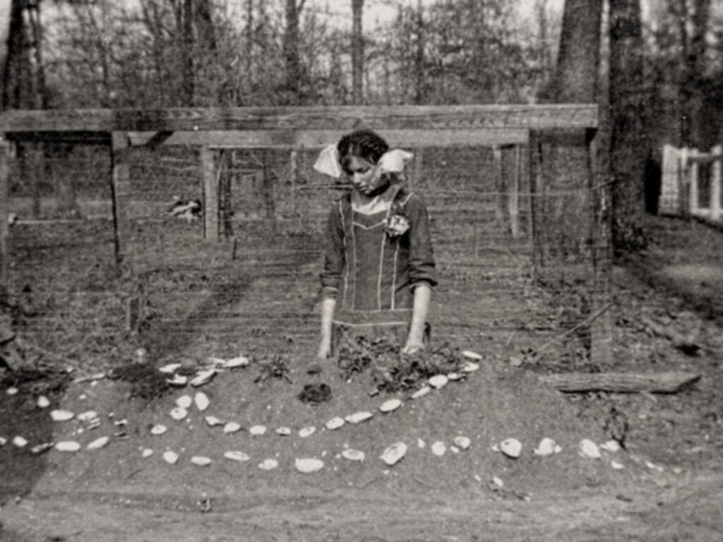 Helen Spence around age 12 circa 1924 - Photo by Dayton Bowers of DeWitt.