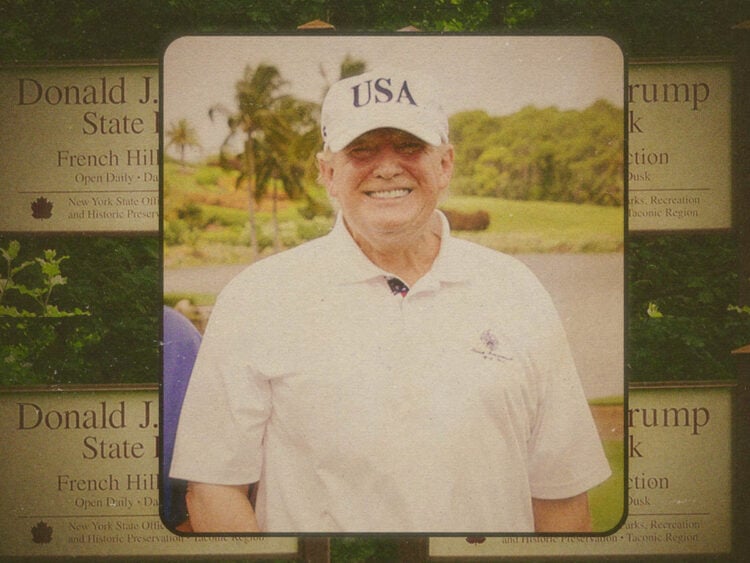 Why Donald Trump gave his name to the worst park in America