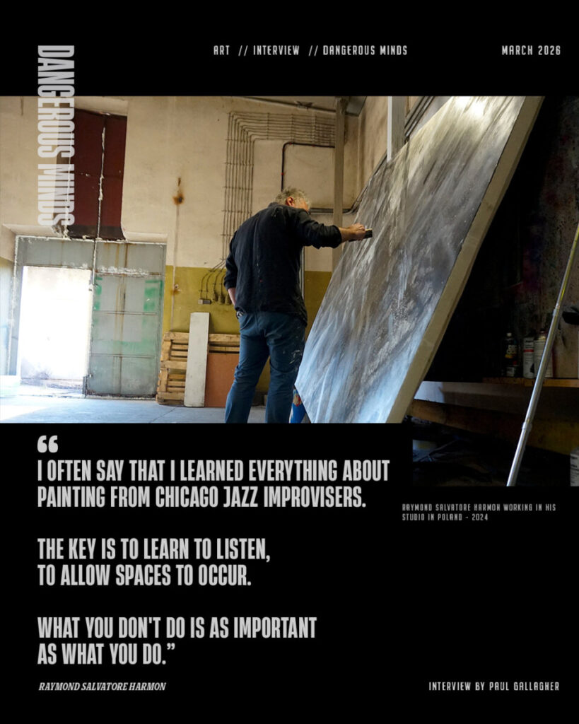 Art should not be a lie- Artist Raymond Salvatore Harmon reflects on love, life and death