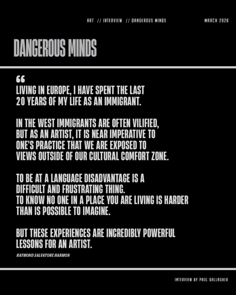 Art should not be a lie- Artist Raymond Salvatore Harmon reflects on love, life and death - Dangerous Minds 07