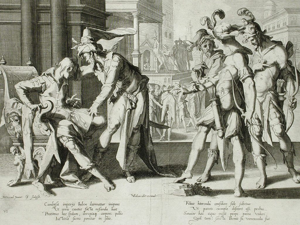 Sisamnes- The brutal story of the world's first corrupt judge