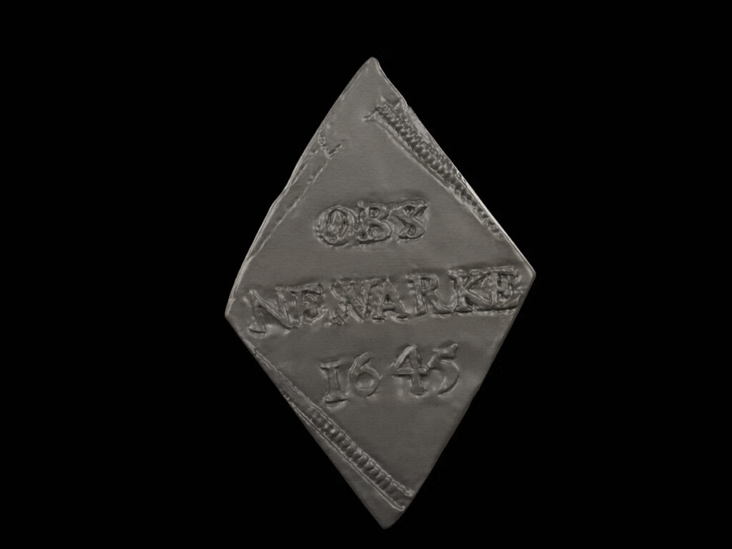 3D render of the digital model of the coin that Sartuzi used to create the replica