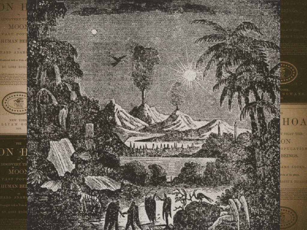 The Great Moon Hoax- how a satirical news story created science fiction