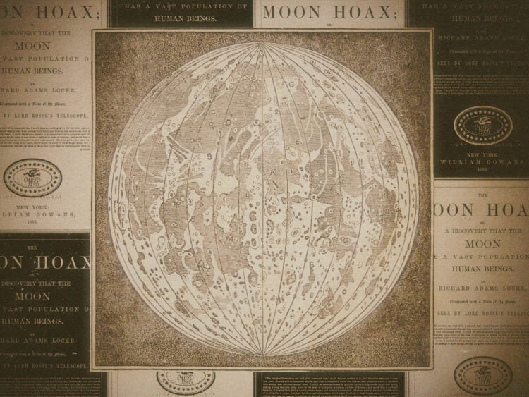 The Great Moon Hoax- how a satirical news story created science fiction