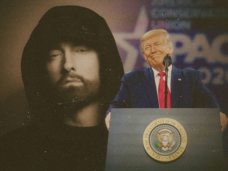 'The Monster'- The moment Donald Trump endorsed Eminem for president