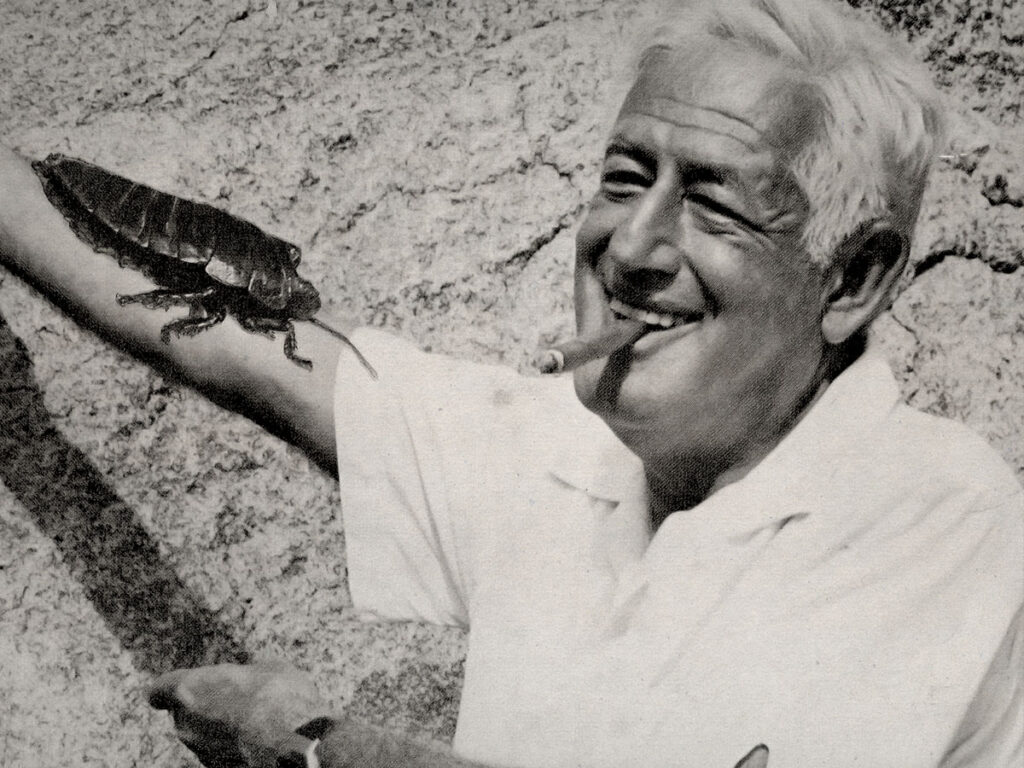 William Castle in 1976.