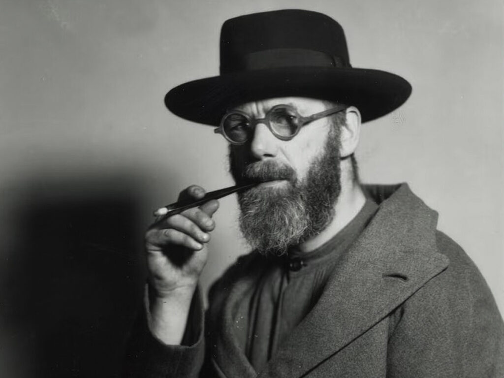 Eric Gill - 1927 - Howard Coster Portrait -