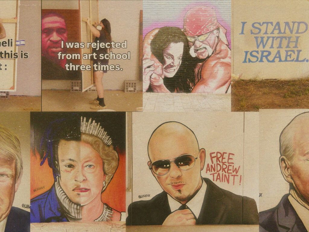 Lushsux- What if Banksy was even dumber? -