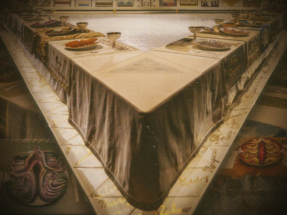 The Dinner Party the most bizarre and ambitious piece of art of 1979