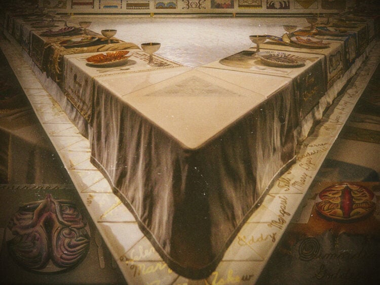 The Dinner Party the most bizarre and ambitious piece of art of 1979