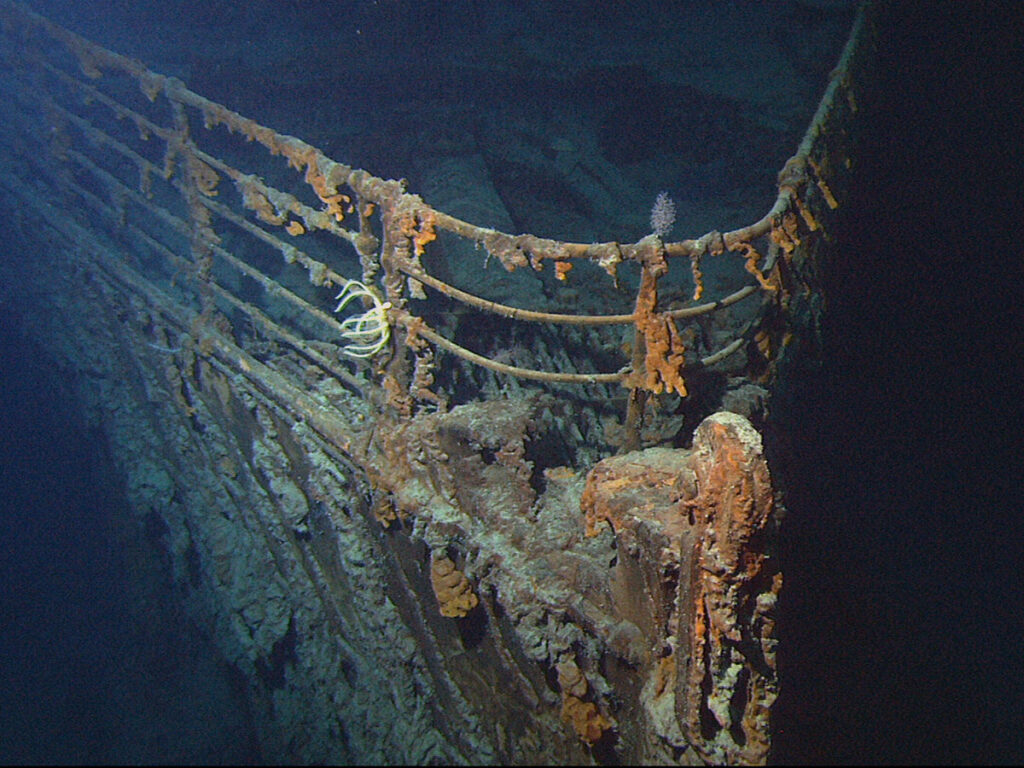 The failed attempt to raise the Titanic