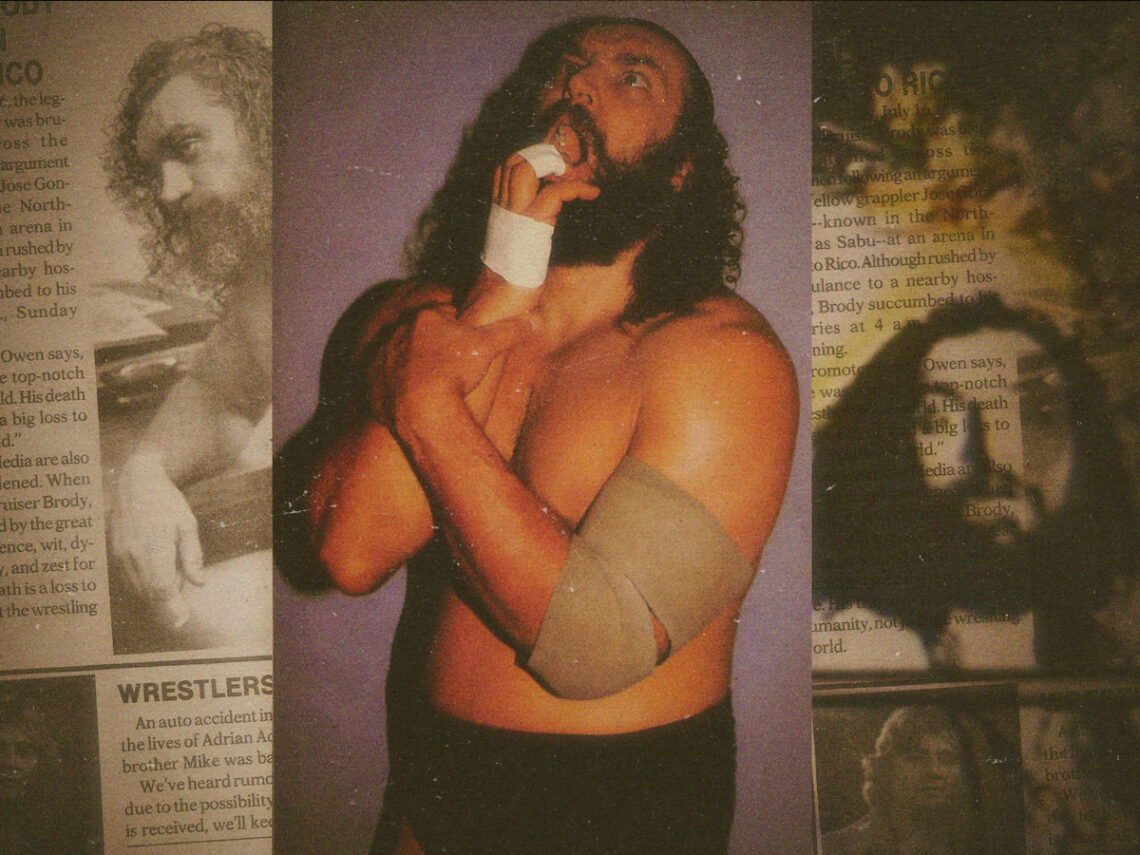 Dead and buried- the pro-wrestler stabbed to death at a show in 1988
