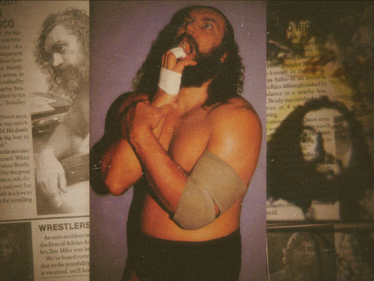 Dead and buried- the pro-wrestler stabbed to death at a show in 1988
