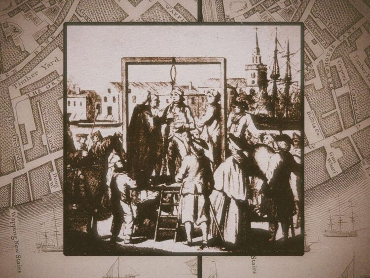 Execution Dock- the most feared place in 1700s London