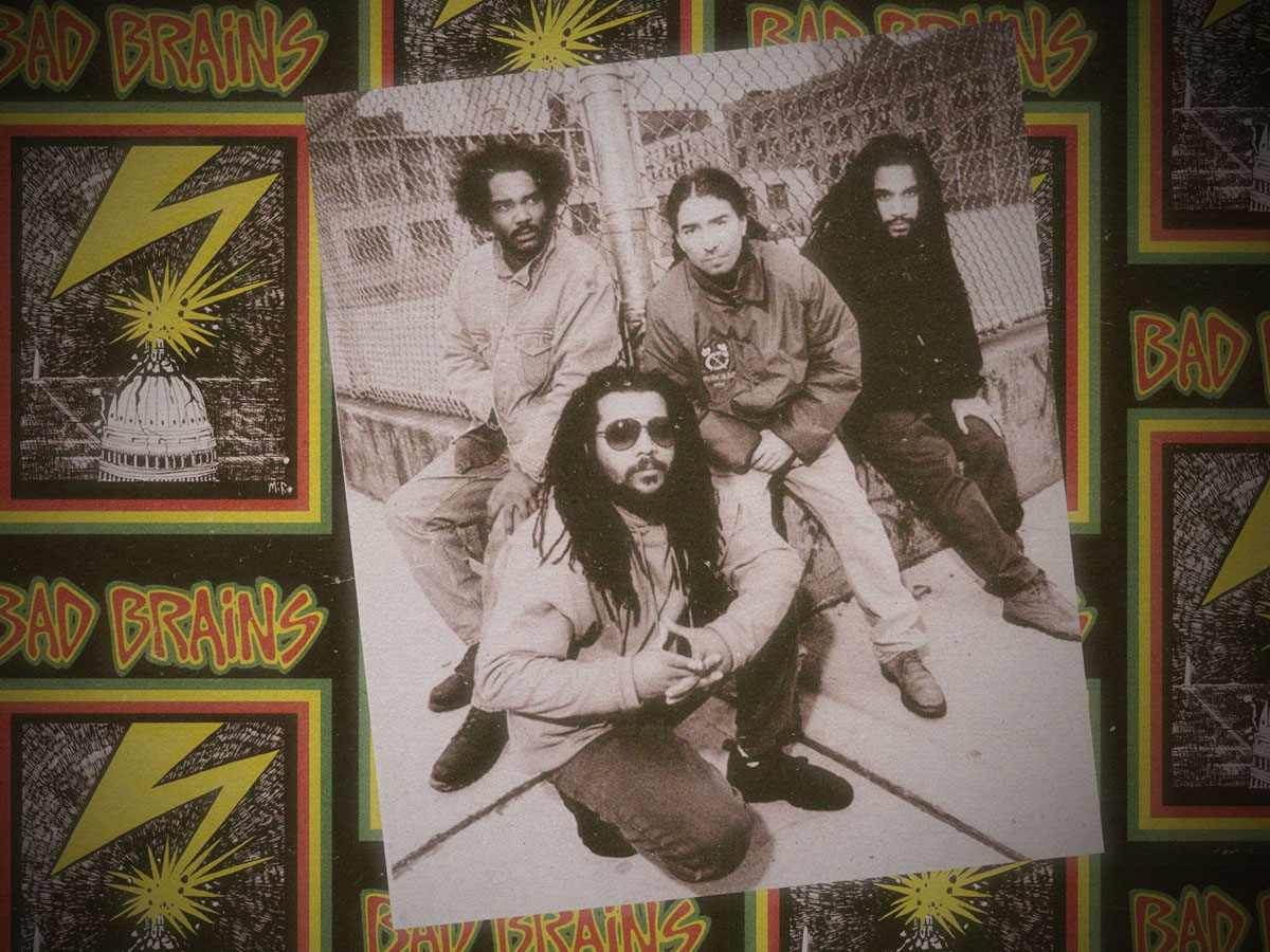The wild Bad Brains shows that HR spent taped to a chair
